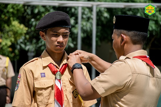 Upacara Pengukuhan Pengurus Dewan Ambalan & Penerimaan Tamu Ambalan Tahun 2023.